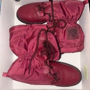 Coach Sage Lace-Up Winter Boots